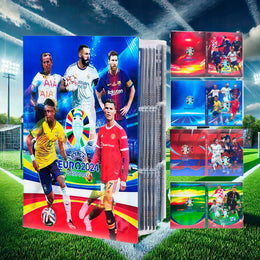 ALBUM Z KARTAMI PIŁKARSKIMI, +120 SZTUK, 3D EURO 2024 PROJEKT DO WYBORU