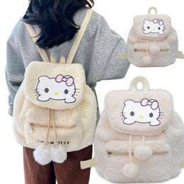 PLECAK PLECACZEK KUROMI HELLO KITTY MELODY SANRIO PLUSZOWA TORBA MASTKOTKA