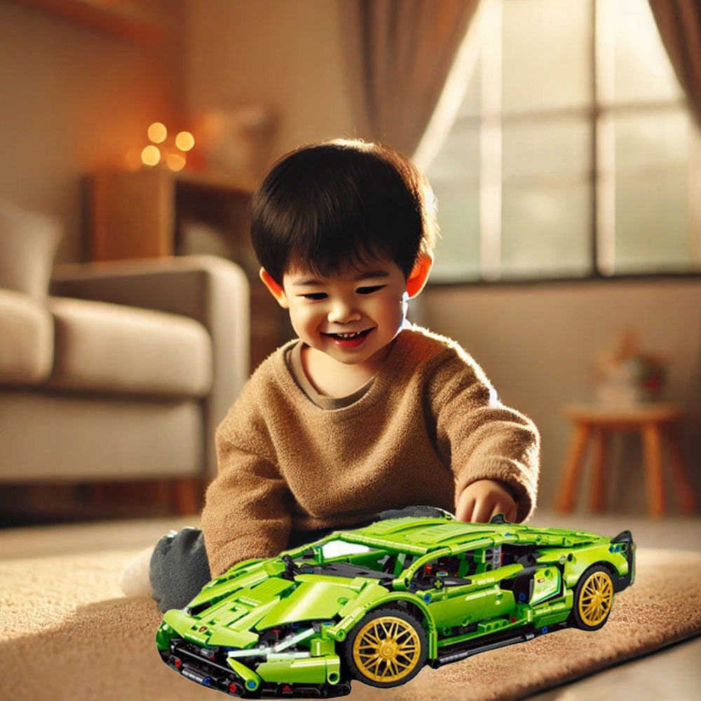 KLOCKI ZESTAW TECHNIC LAMBORGHINI SIAN ZESTAW KONSTRUKCYJNY DLA CHŁOPCÓW