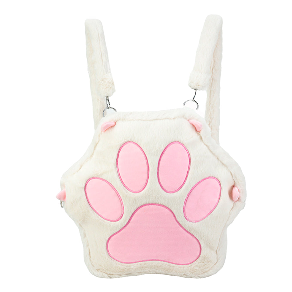 PLECAK PLUSZOWY KOCIA ŁAPA MASKOTKA DLA DZIECI PLUSZOWA TORBA 40*40 см