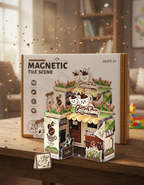 MAGNETYCZNY ZESTAW „COFFEE TIME” – STWÓRZ SWOJĄ PRZYTULNĄ KAWIARENKĘ!