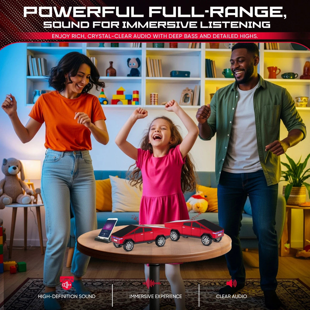 PRZENOŚNY GŁOŚNIK BLUETOOTH CYBERTRUCK (WS-580)