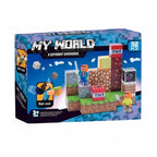 MAGNETYCZNY MINECRAFT 32 EL. – BŁYSKAWICZNA BUDOWA ŚWIATA! POBÓDŹ WYOBRAŹNIĘ I ROZWIJAJ LOGIKĘ!