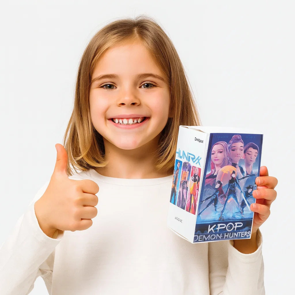 K-POP DEMON HUNTERS PLUSH CHARM SINGLE BLIND BOX