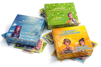 K-POP Demon Hunters – karty kolekcjonerskie TCG | 30 boosterów | 150 kart