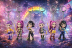 BRELOKI K-POP ŁOWCY DEMONÓW FIGURKI 3D OK. 10 CM