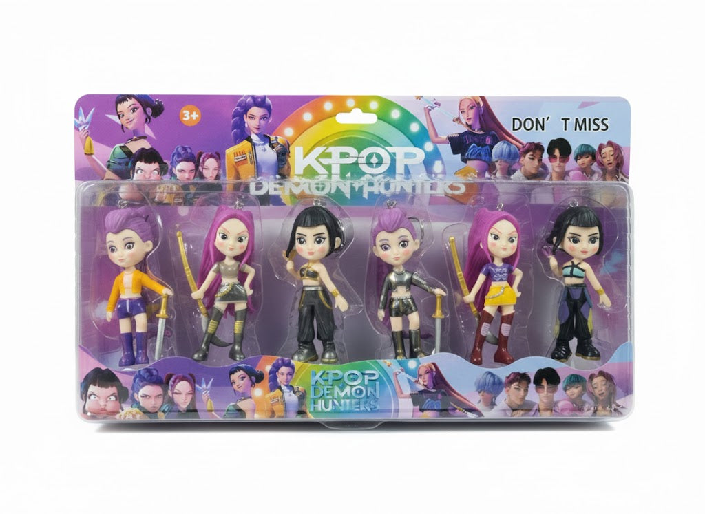 BRELOKI K-POP ŁOWCY DEMONÓW FIGURKI 3D OK. 10 CM