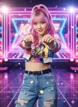 BRELOKI K-POP ŁOWCY DEMONÓW FIGURKI 3D OK. 10 CM