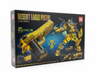 KLOCKI KONSTRUKCYJNE DESERT EAGLE 2W1 – PISTOLET & MECH | 503 ELEMENTY