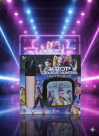 ZESTAW KARAOKE BLUETOOTH + 1 BEZPRZEWODOWY MIKROFON K-POP DEMON HUNTERS