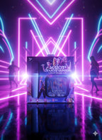 ZESTAW KARAOKE BLUETOOTH + 1 BEZPRZEWODOWY MIKROFON K-POP DEMON HUNTERS