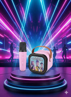 ZESTAW KARAOKE BLUETOOTH + 1 BEZPRZEWODOWY MIKROFON K-POP DEMON HUNTERS