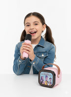 ZESTAW KARAOKE BLUETOOTH + 1 BEZPRZEWODOWY MIKROFON K-POP DEMON HUNTERS