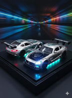 METALOWY KOLEKCJONERSKI SAMOCHÓD SPORTOWY MERCEDES GT2 PRO 1:24 SPORTCAR