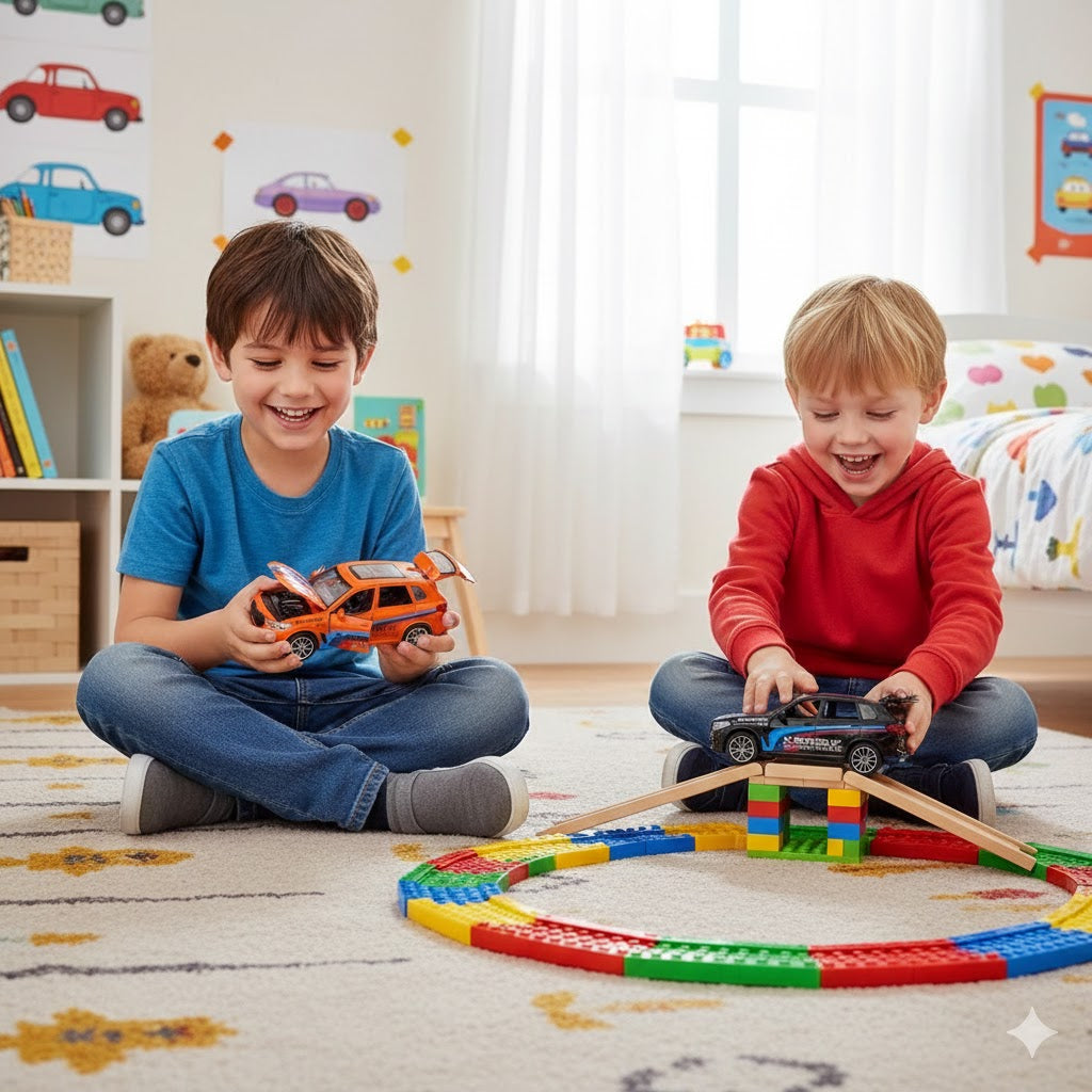 METALOWY SAMOCHÓD BMW X5 COMPETITION 20 CM ŚWIATŁA, OTWIERANE ELEMENTY