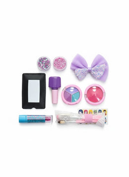 KUFEREK KOSMETYKÓW DLA DZIECI ZESTAW DO MAKIJAŻU W WALIZECZCE JEDNOROŻEC