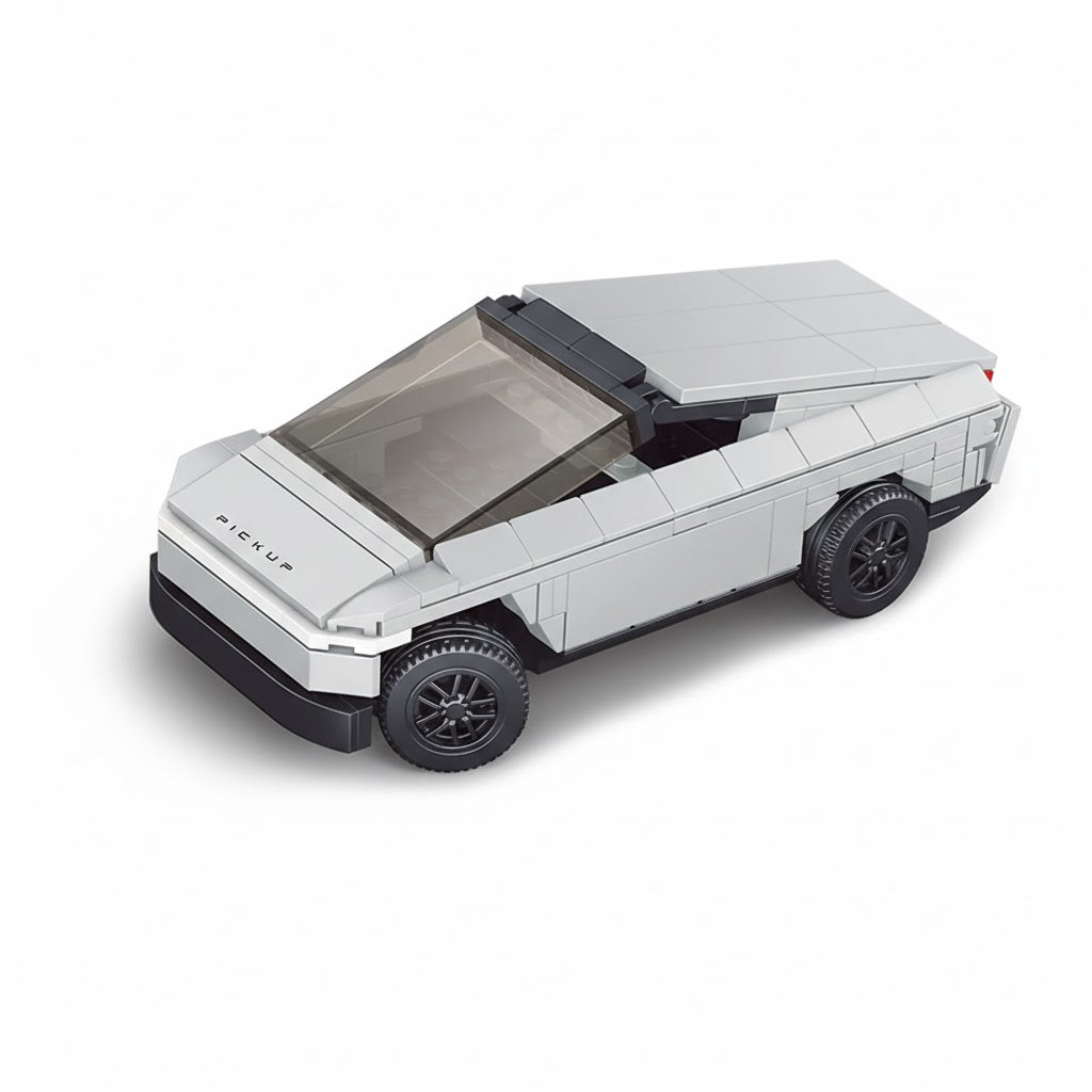 ZDALNIE STEROWANY SAMOCHÓD Z KLOCKÓW PICKUP CYBERTRUCK STYLE 242 EL.1:20