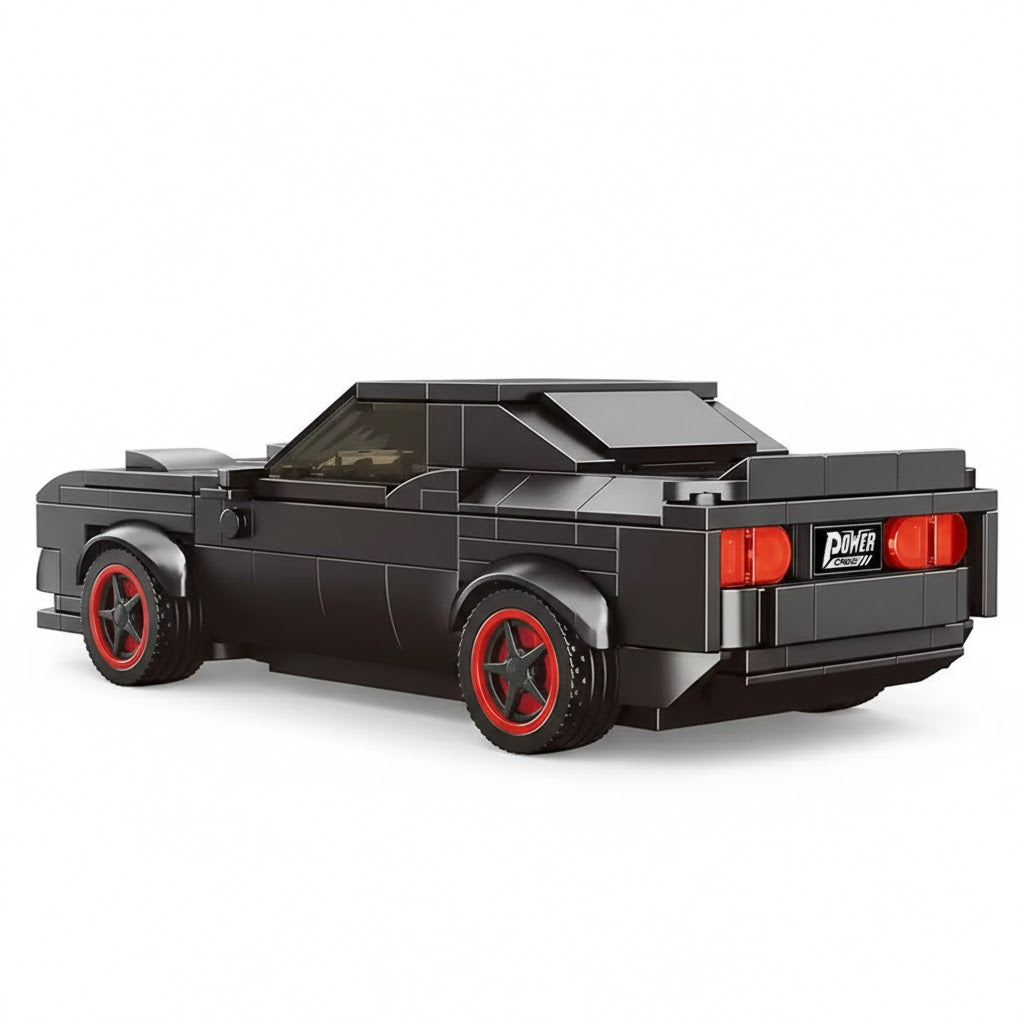 ZDALNIE STEROWANY SAMOCHÓD Z KLOCKÓW BLOCK RC CAR 244 EL. SKALA 1:20