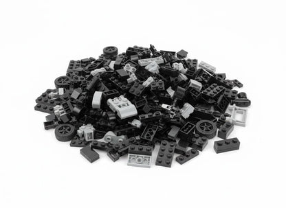 BLOCK RC CAR CZARNY SPORTOWY STEROWANY SAMOCHÓD Z KLOCKÓW, 249 EL., 1:20