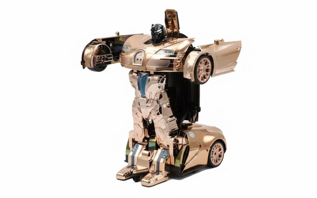 SAMOCHÓD RC TRANSFORMER 1:10, DUŻY ROBOT 48 CM