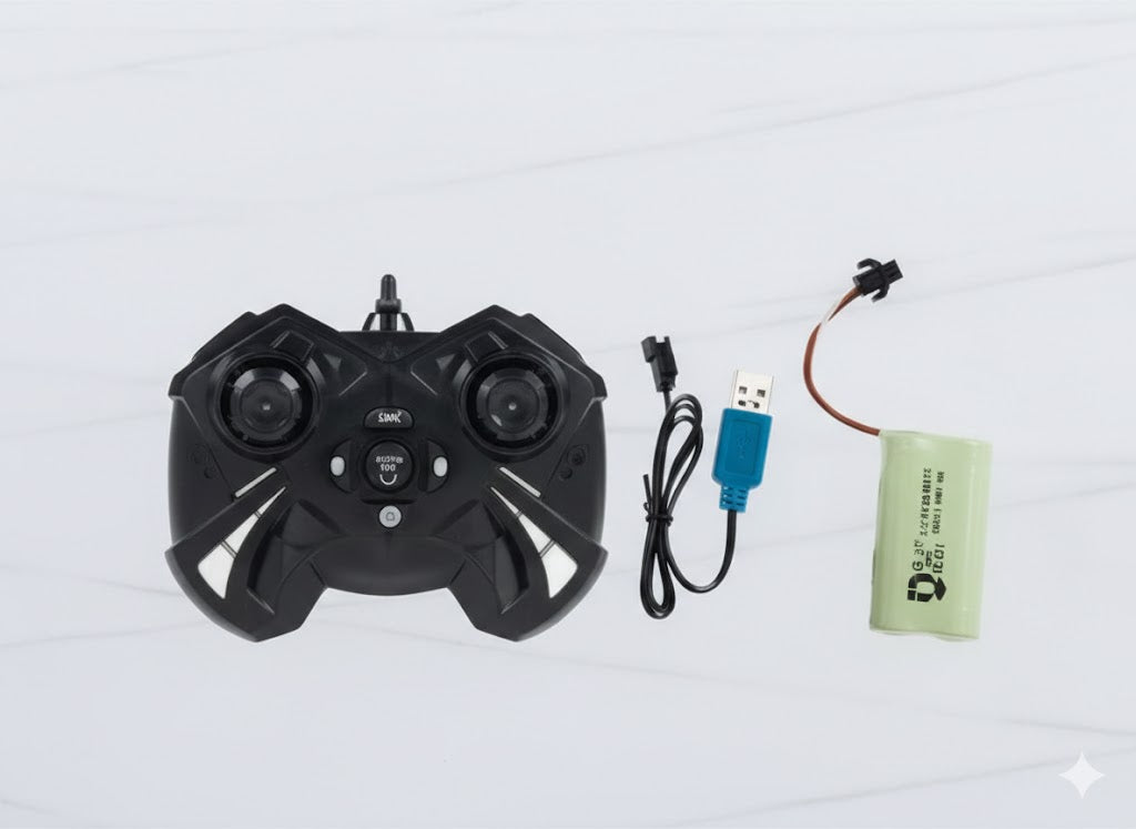 SAMOCHÓD RC TRANSFORMER 1:10, DUŻY ROBOT 48 CM