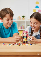 KLOCKI 3D FIGURKA KPOP DEMON HUNTERS MIRA ŁOWCZYNIE DEMONÓW 1500 PCS