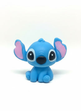 NIEBIESKI OBCY SQUISHY ANTYSTRESOWY 7 CM MIĘKKI GNIOTEK SENSORYCZNY GNIOTKI