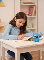 NIEBIESKI OBCY SQUISHY ANTYSTRESOWY 7 CM MIĘKKI GNIOTEK SENSORYCZNY GNIOTKI