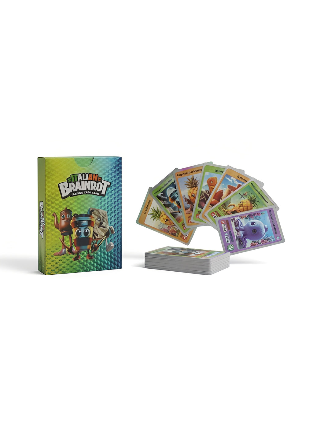 ITALIAN BRAINROT KARTY KOLEKCJONERSKIE 3w1 | 165 KART (3×55)