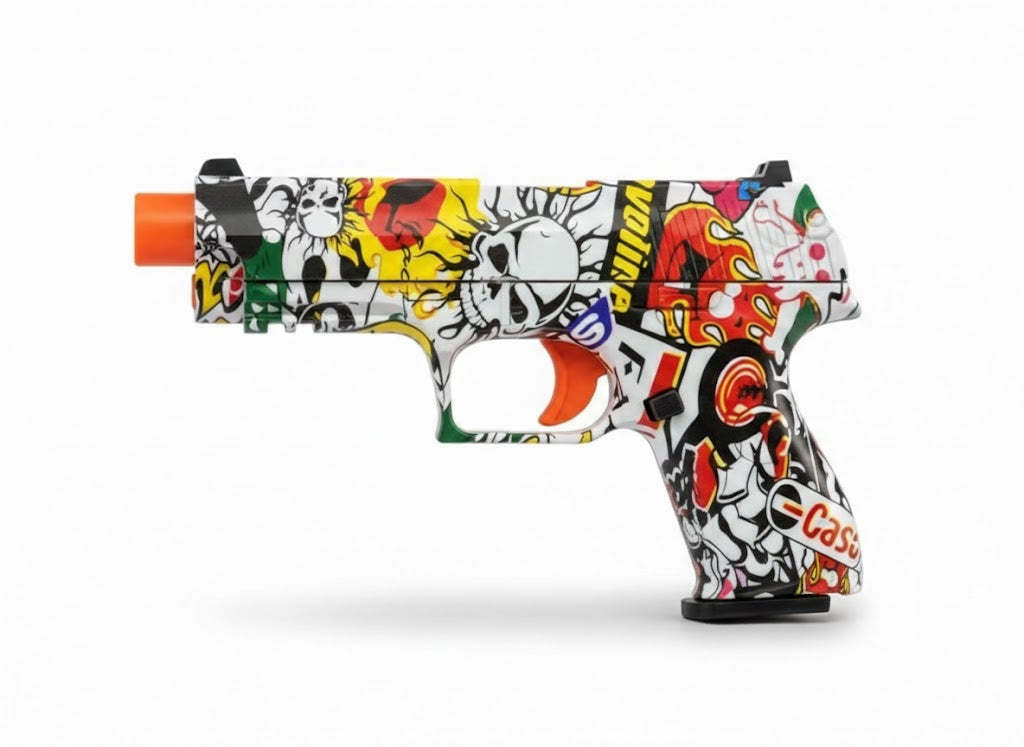 PISTOLET NA KULKI ŻELOWE (HYDROŻEL) + CELOWNIK 2 WERSJE PREZENT DLA CHŁOPCA