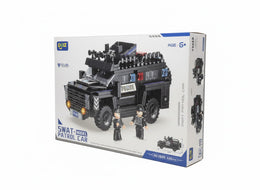 KONSTRUKTOR SWAT PATROL CAR (430 CZĘŚCI) PREZENT DLA CHŁOPCA ZESTAW KLOCKI