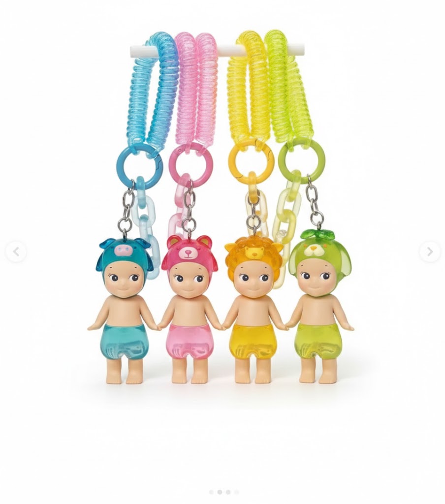 FIGURKI HIPPERS BLIND BOX NIESPODZIANKA LALECZKA BRELOCZEK SONY ANGEL