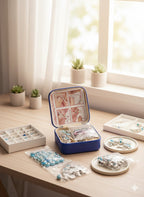 DZIECIĘCY ZESTAW KREATYWNY DO TWORZENIA BRANSOLETEK ZAWIESZEK DIY