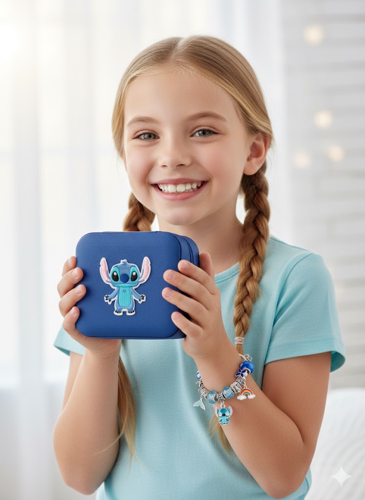 DZIECIĘCY ZESTAW KREATYWNY DO TWORZENIA BRANSOLETEK ZAWIESZEK DIY