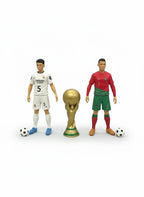 ZESTAW FIGUREK PIŁKARSKICH FIFA 15 CM + PUCHAR MISTRZÓW 4 OPCJE PREZENT