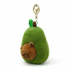 PLUSZOWY BRELOK KAPIBARA W AWOKADO CAPYBARA(15 CM)