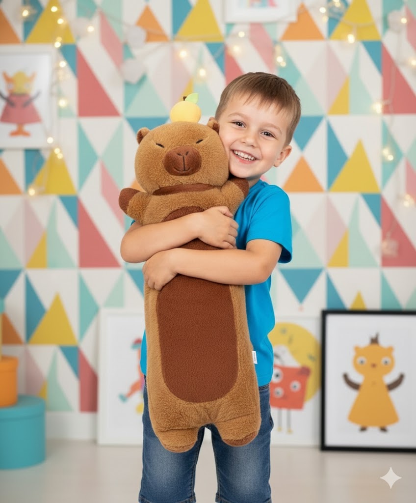 PLUSZOWA MASKOTKA KAPIBARA PLUSZAK (50 CM)