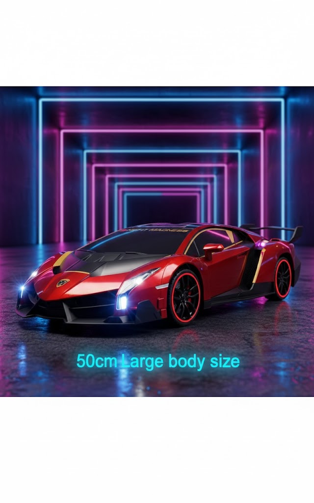 RC TRANSFORMER SUPERCAR 1:10 50 CM/ ROBOT SAMOCHÓD