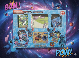 GRA KARCIANA "STITCH! BATTLE CARDS" – MEGA ZESTAW 158 ELEMENTÓW