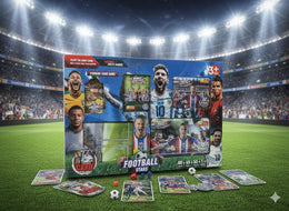 GRA KARCIANA "FOOTBALL STARS" – MEGA ZESTAW 162 ELEMENTY PREZENT DLA CHŁOPCA