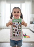 ZESTAW NAKLEJEK 3w1 – ŁOWCY DEMONÓW Rumi Mira Zoey STICKERS