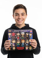 ZESTAW FIGUREK STRANGER THINGS 8 POSTACI KOLEKCJONERSKICH PREZENT