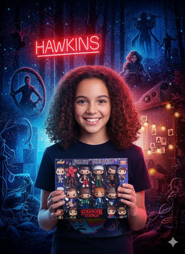 ZESTAW FIGUREK STRANGER THINGS 8 POSTACI KOLEKCJONERSKICH PREZENT