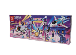 ZESTAW KONSTRUKCYJNY 4W1 KLOCKI K-POP DEMON HUNTERS 815 ELEMENTÓW