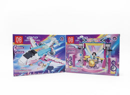 ZESTAW KONSTRUKCYJNY 4W1 KLOCKI K-POP DEMON HUNTERS 815 ELEMENTÓW