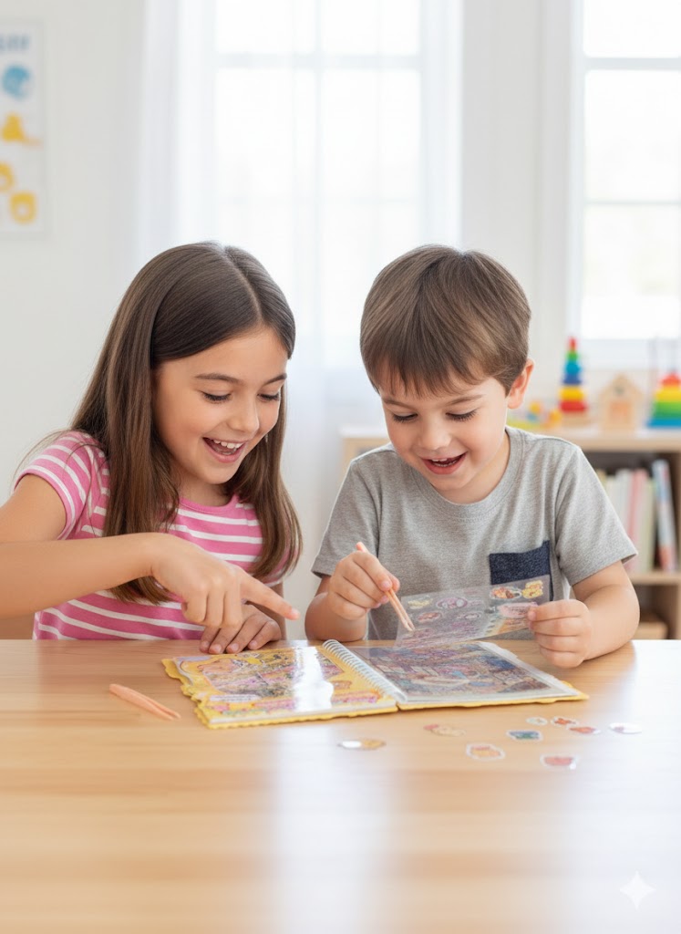 ZRÓB TO SAM WYKLEJANKA ANTYSTRESOWA KAPIBARA DREAM HOUSE NAKLEJKI DIY