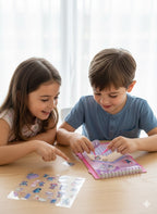 ALBUM Z NAKLEJKAMI WYKLEJANKA ANTYSTRESOWA 3D ROOMBOX STICKERS