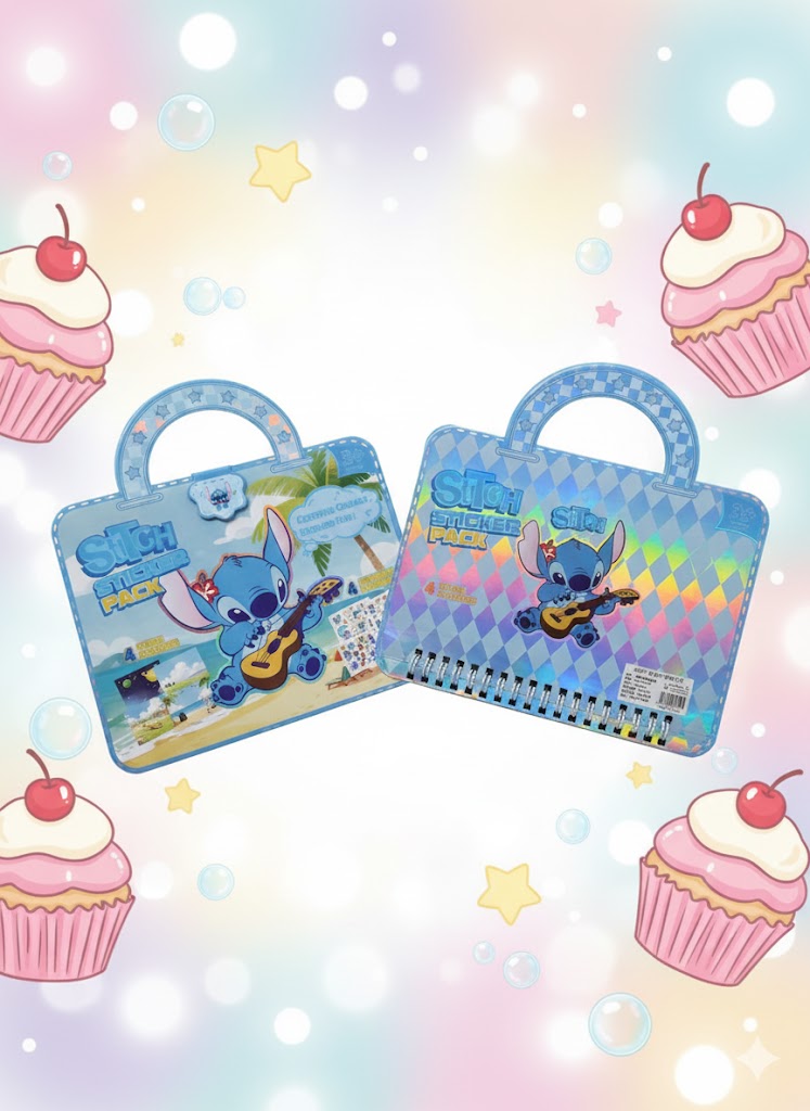 ALBUM Z NAKLEJKAMI W FORMIE TOREBKI – KREATYWNA ZABAWA DLA DZIECI (3 WARIANTY)