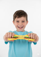 SQUISHY TABA ŁAPKA BURGER 7 CM – EKSKLUZYWNY GNIOTEK ANTYSTRESOWY