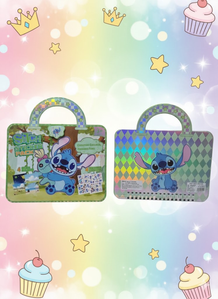 ALBUM Z NAKLEJKAMI W FORMIE TOREBKI – KREATYWNA ZABAWA DLA DZIECI (3 WARIANTY)